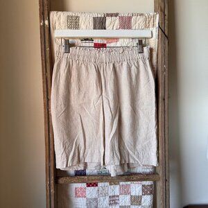 ONLY Linen Blend High-waisted Shorts